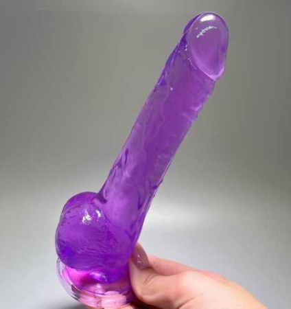 Фаллоимитатор Tango фиолетовый от WOOOMY (13x3,2 см.)